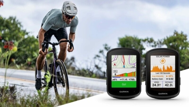 Die neuen Fahrradcomputer Garmin Edge 540 und Edge 840 (Bild: Garmin)