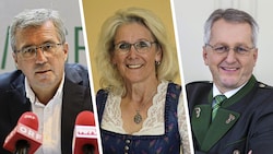 Peter Koch (Bruck), Roswitha Glashüttner (Liezen) und Karl Kowald (Wildon) (Bild: ÖVP/Riedler, Wulf Scherbichler, Sepp Pial Krone KREATIV,)
