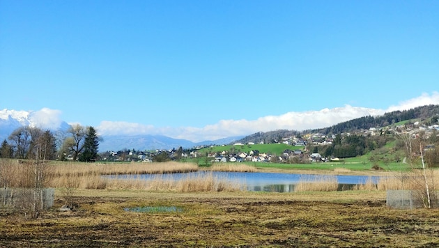 Der Egelsee ist wirklich ein Naturjuwel mit seiner wunderschönen Lage an der Grenze zu Liechtenstein. (Bild: Bergauer Rubina)