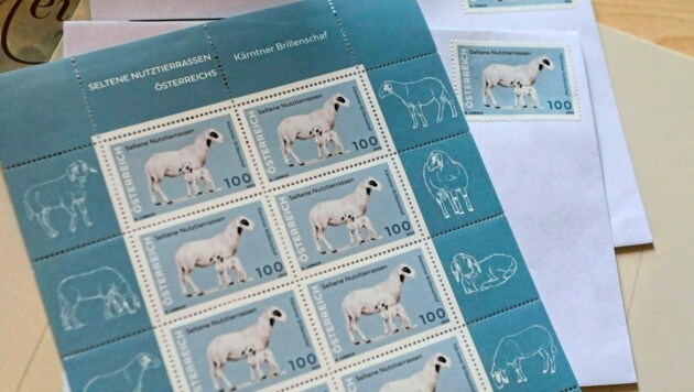Se fabricaron 360.000 piezas del sello especial.  (Imagen: Rojsek-Wiedergut Uta)