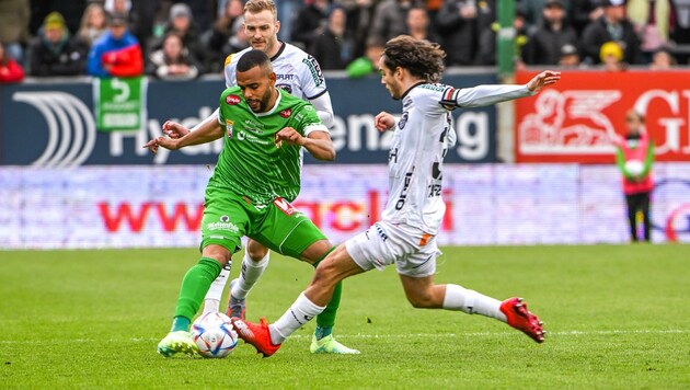 Der Wolfsberger AC hat mit dem Punktgewinn vorzeitig den Klassenerhalt in der Bundesliga fixiert. (Bild: GEPA pictures)