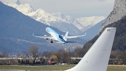 Es hoben wieder mehr Passagiere vom Innsbrucker Flughafen ab. (Bild: Christof Birbaumer)