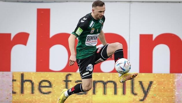 Für Ried traf Leo Mikic in der Bundesliga sieben Mal in 56 Spielen. (Bild: GEPA pictures)