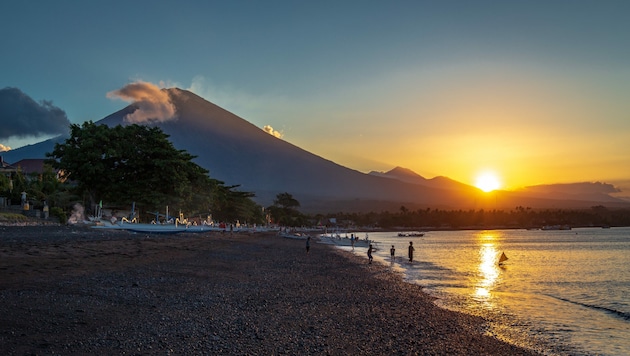 Der Vulkan Gunung Agung auf Bali (Bild: Stephan Goldmann - stock.adobe.c)