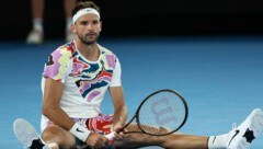 Grigor Dimitrov wurde in Barcelona ausgeraubt. (Bild: APA/AFP/Martin KEEP)