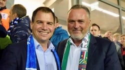 Michael Schickhofer stellt sich ins Team des Burgenländers Hans Peter Doskozil (re.). (Bild: zVg)