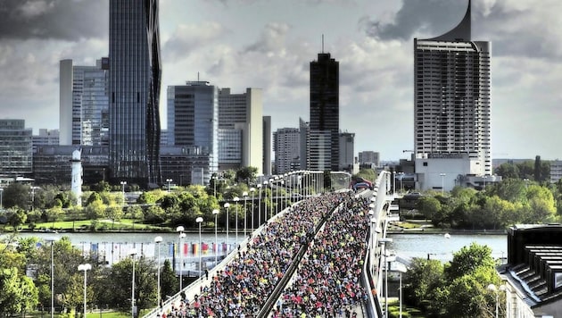 In Wien sind am Sonntag beim Marathon fast 40.000 Menschen auf den Beinen. (Bild: ORF/Roman Zach-Kiesling)