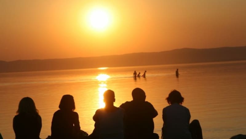 Die malerische Kulisse am Neusiedler See sorgt für Stimmung (Bild: Manfred Machacek)