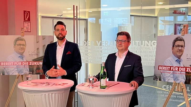 After the chairman Michael Lindner (right), regional managing director Florian Koppler is now also no longer interested. The two are good friends. (Bild: Werner Pöchinger)