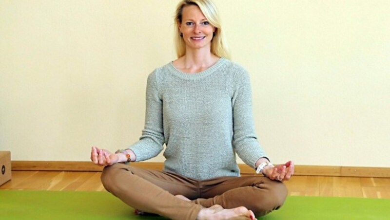 Eva-Maria Flucher bereiste die halbe Welt mit Yoga-Gruppen. (Bild: Christian Jauschowetz)