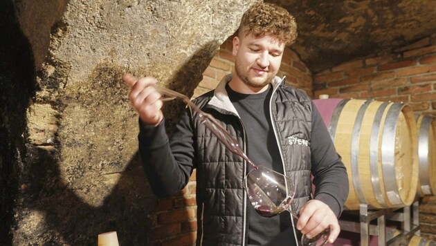 Florian Lieleg zählt mit 25 Jahren zu den Top-Winzern, sein Sauvignon ist sogar der beste der Welt. (Bild: Pail Sepp)