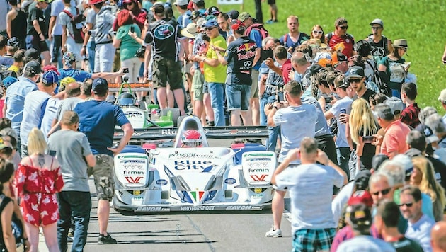 Zehntausende Fans pilgerten in den letzten Jahrzehnten zum Rechberg. (Bild: GEPA pictures)