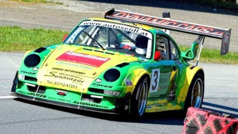 Porsche-Pilot Rupert Schwaiger liebt das Rechberg-Rennen. (Bild: Hilde Rieger)