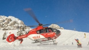 Der Rettungshubschrauber ARA-3 stand am Nassfeld im Einsatz (Symbolbild). (Bild: Fatlum Kurtaj)