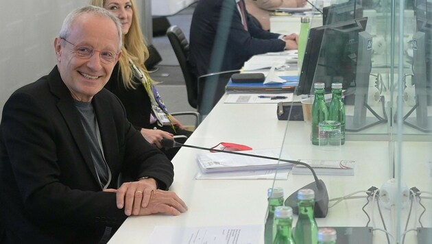 Im März vergangenen Jahres sagte Pilz vor dem U-Ausschuss zu ÖVP-Korruption aus. (Bild: APA/HELMUT FOHRINGER)