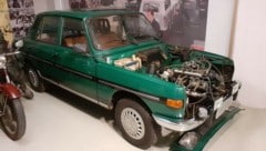 Der „Wartburg 353“ in Chemnitz: In diesem Auto ist eine Erfindung verbaut, die möglicherweise das Zeug hätte, E-Fuels zu verdrängen. (Bild: zvg/Fahrzeugmuseum Chemnitz)