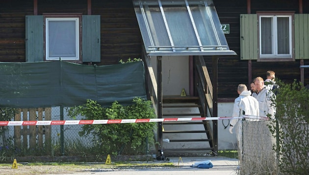 In diesem Haus im Grazer Bezirk Wetzelsdorf tötete der Mann seine Lebensgefährtin. (Bild: Christian Jauschowetz)