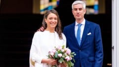 Prinzessin Alexandra von Luxemburg und Nicolas Bagory sagten am Samstagnachmittag Ja. (Bild: Dutch Press Photo Agency / Action Press / picturedesk.com)