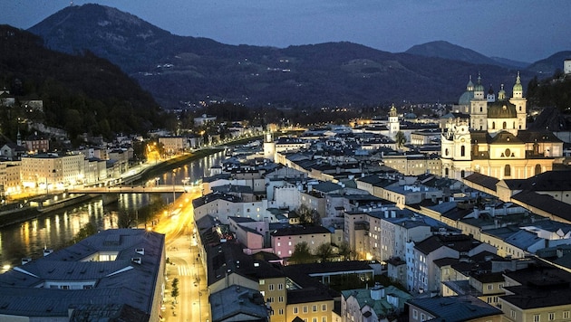 Der Tatort, die Salzburger Altstadt (Bild: Andreas Tröster)