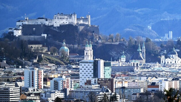 Salzburg ist beim Wohnen ein extrem teures Pflaster. (Bild: APA/Barbara Gindl)