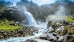 Las famosas cataratas Krimml en Pinzgau: un magnífico espectáculo natural (Imagen: stock.adobe.com)