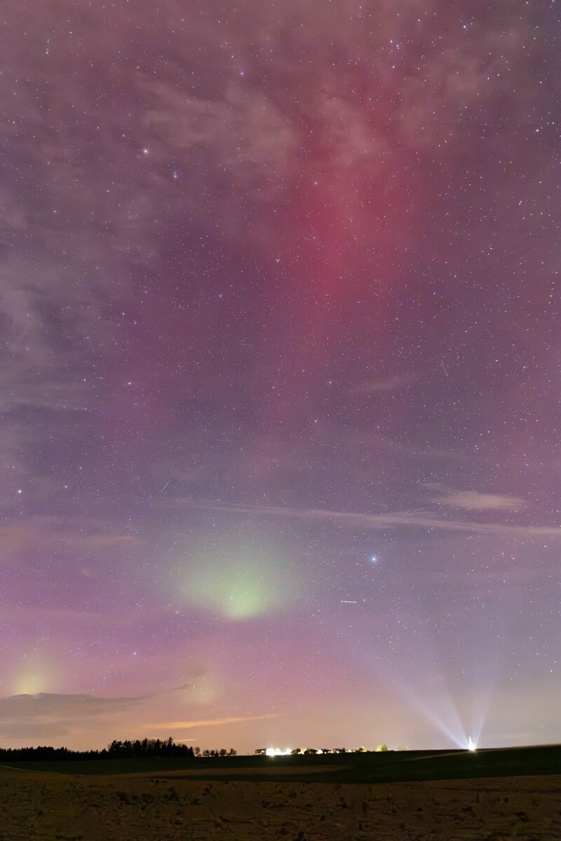 Spektakulärer Himmel über Heiligenberg (Bild: Sabine Leidinger)