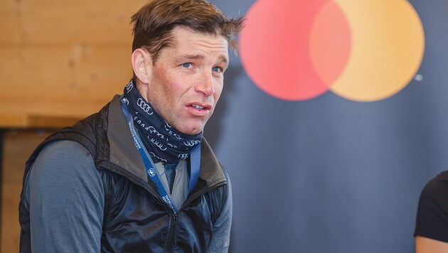 Raich (li.) und Schütter diskutierten am Rande der Sports- Media-Austria-Tagung in Stubai über die Zukunft des Skisports. (Bild: GEPA pictures)