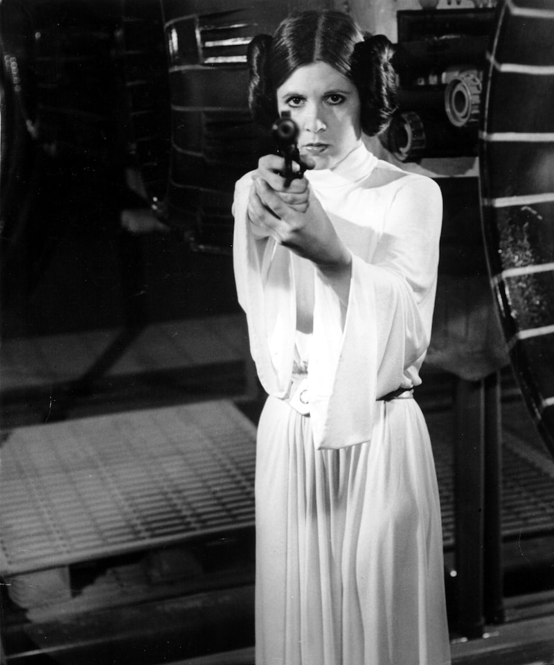 Carrie Fisher als Leia Organa in Star Wars (Bild: Globe Photos / Zuma / picturedesk.com)