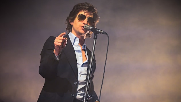 Alex Turner, Frontmann der Arctic Monkeys (Bild: Andreas Graf)