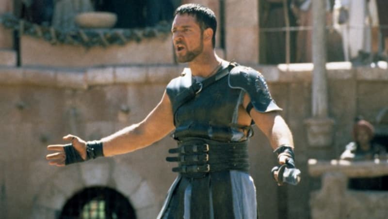 Russell Crowe in „Gladiator“ (Bild: mptv / picturedesk.com)