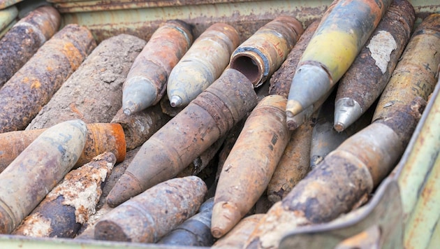 The demining service detonated the two anti-tank grenades (symbolic image) (Bild: BMLV/Laura HEINSCHINK)