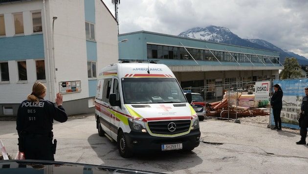 Der Rettungseinsatz fand am 26. April in Elsbethen (Salzburg) statt. (Bild: Markus Tschepp)