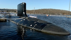 Ein Atom-U-Boot der Virginia-Klasse (Bild: AP)