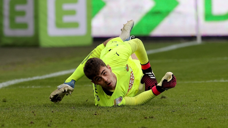 Rapid goalkeeper Niklas Hedl (Bild: GEPA pictures)