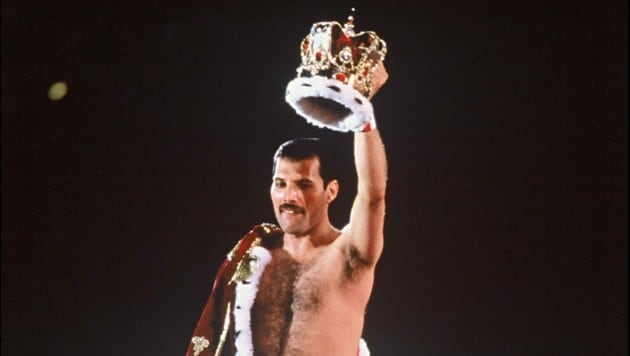 Freddie Mercury trug die Krone beim letzten Konzert mit Queen in London 1986. (Bild: www.PPS.at)