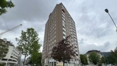 Das Hochhaus in Innsbruck (Bild: Zeitungsfoto.at)