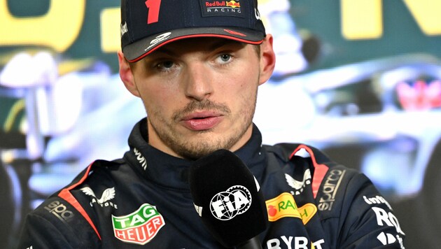 Max Verstappen (Bild: APA/AFP/Paul CROCK)