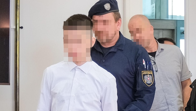 Der erst 16-jährige Komplize, ein Russe, wandert für 15 Monate in Haft (Bild: Einöder Horst, Krone KREATIV)