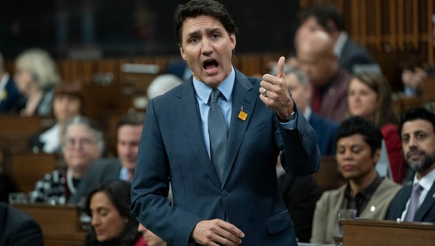 Kanadas Premierminister Justin Trudeau (Bild: AP)