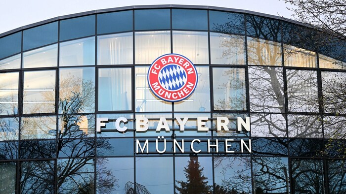 Die Geschäftsstelle beim FC Bayern München an der Säbener Straße