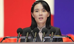 Den Raketentest verkündete die einflussreiche Schwester von Machthaber Kim Jong-un: Kim Yo-jong.