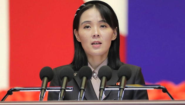 Den Raketentest verkündete die einflussreiche Schwester von Machthaber Kim Jong-un: Kim Yo-jong.