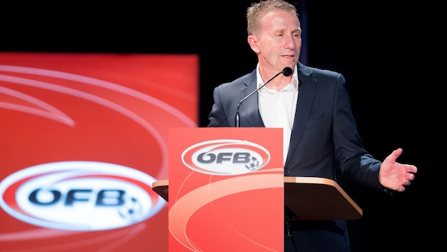 ÖFB boss Klaus Mitterdorfer is trying to get the country's largest sports association back on track. (Bild: GEPA pictures)