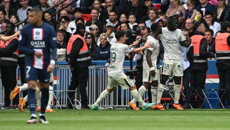 Lorient jubelt (Bild: AFP or licensors)