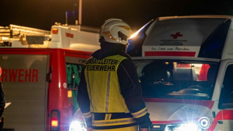 Sieben Feuerwehren aus den Bezirken Schärding und Eferding waren im Einsatz. (Bild: Team fotokerschi.at/Rauscher)