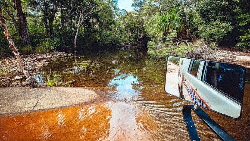 Der 65-Jährige dürfte an dieser Stelle von zwei Krokodilen angegriffen worden sein. (Bild: Queensland Police)