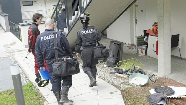 Explosion in Grazer Wohnung. Die Ursache ist nun geklärt. (Bild: Sepp Pail)