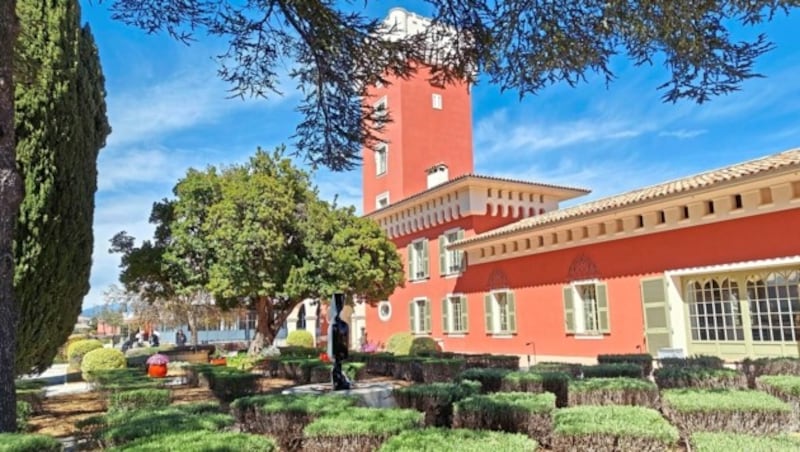 Das Château de Crémant ist ein Schloss in Nizza aus dem 20. Jahrhundert. (Bild: Andrea Thomas)