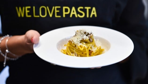 Pasta ist das mit Abstand beliebteste warme Mittagessen. (Bild: Andreas SOLARO / AFP)