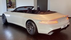 Genesis X Convertible: Das Elektro-Cabrio soll in Serie gehen. (Bild: Stephan Schätzl)